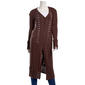 Juniors No Comment Pointelle Bell Sleeve Duster Cardigan - image 1