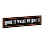 Home Is Where My Bike Is Sign - image 1