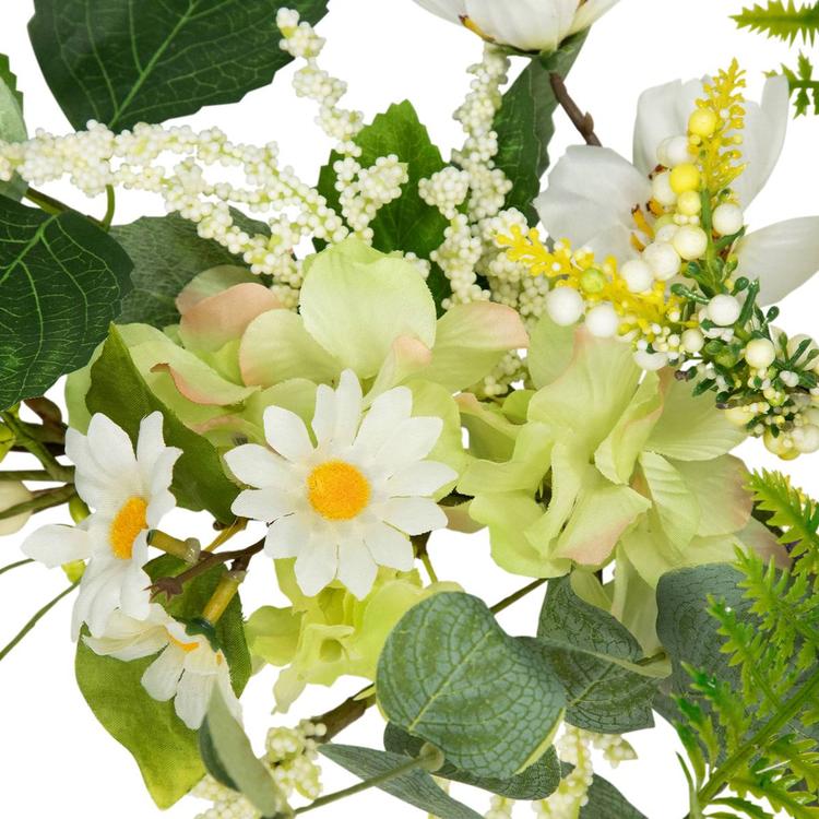 Northlight Seasonal Artificial Hydrangea & Eucalyptus Garland