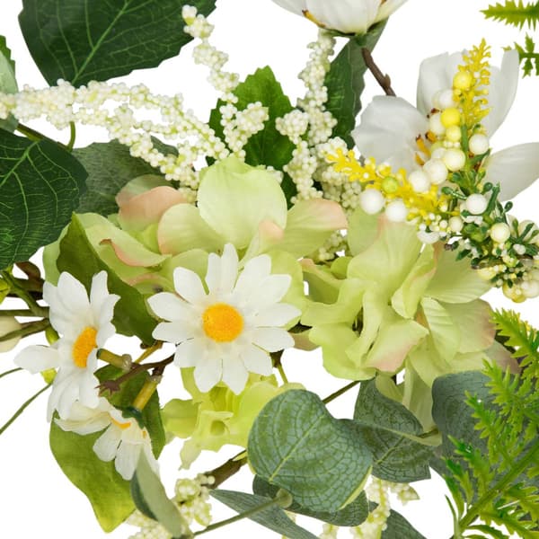 Northlight Seasonal Artificial Hydrangea & Eucalyptus Garland