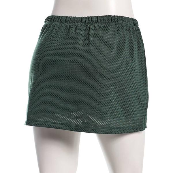 Juniors Madden Girl Mesh Drawstring Micro Mini Skort