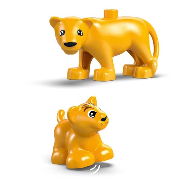 LEGO Duplo&#8482; Wild Animals Families Penguins & Lions Building Kit