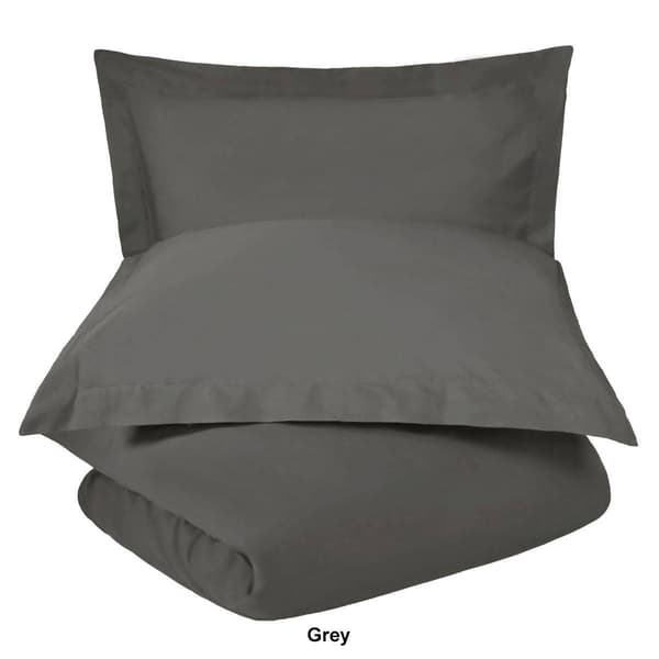 Superior 300TC Cotton Percale Duvet Cover Set