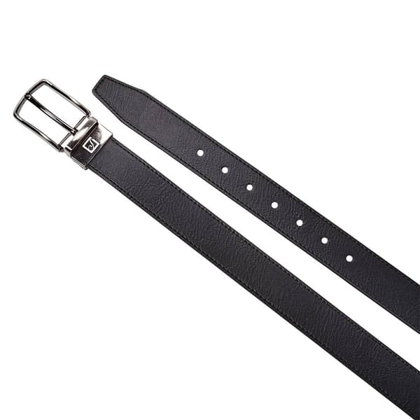 Mens Big & Tall Stone Mountain 35mm Reversible Belt - Black/Tan - image 