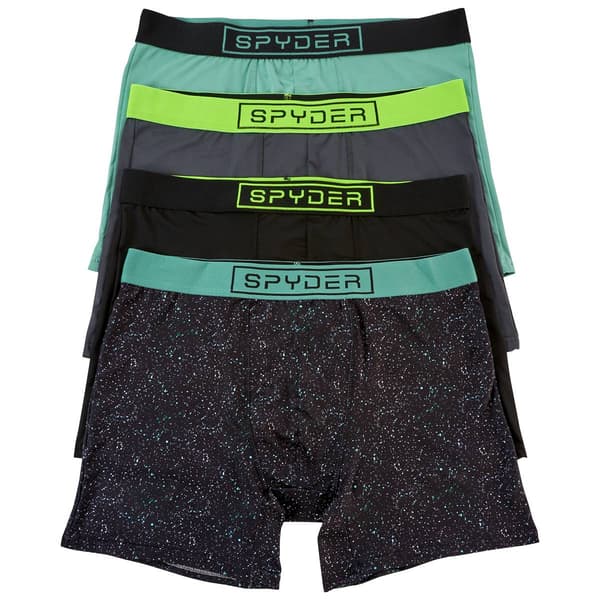 Mens Spyder 4pk. Performance Boxer Briefs - image 