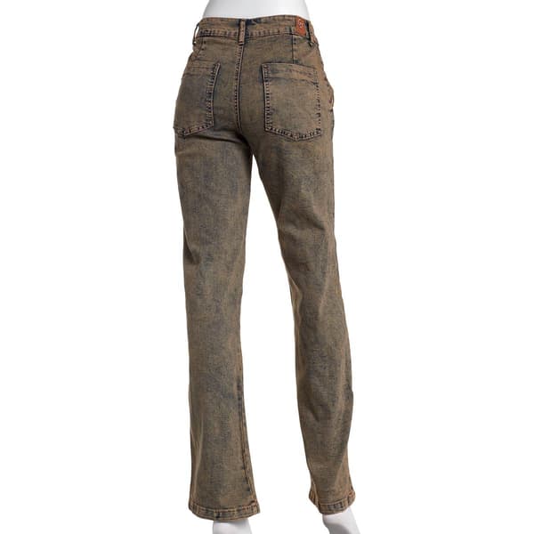 Juniors Gogo Jeans Sanded High Rise Denim Jeans
