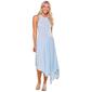 Juniors No Comment Tank Asymmetrical Waist Hanky Hem Midi Dress - image 1