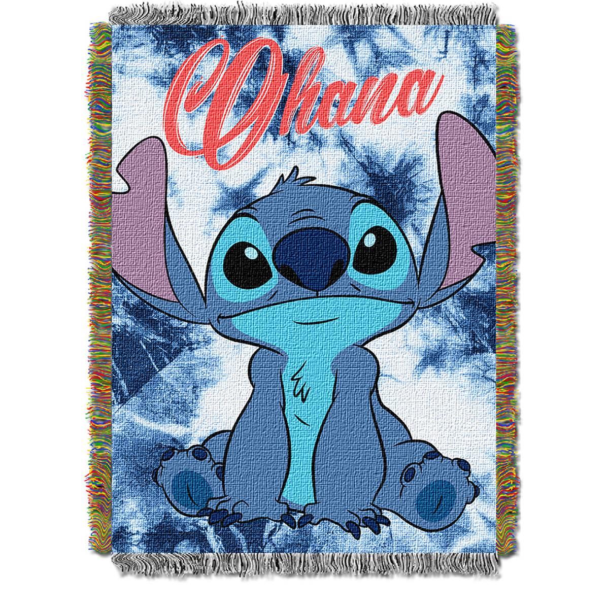 Northwest Lilo & Stitch Woven Tapestry Throw