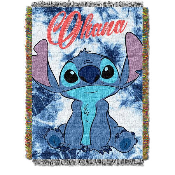 Northwest Lilo & Stitch  Woven Tapestry Throw - image 