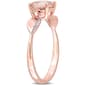 Gemstone Classics™ 10kt. Rose Gold Diamond Accent Ring - image 3