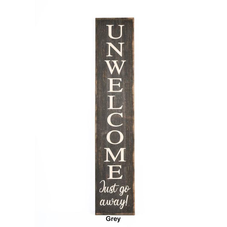 National Tree 39in. Halloween Unwelcome Porch Sign