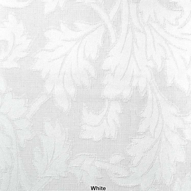 Flora Leaf Jacquard Rod Pocket Curtain Panel