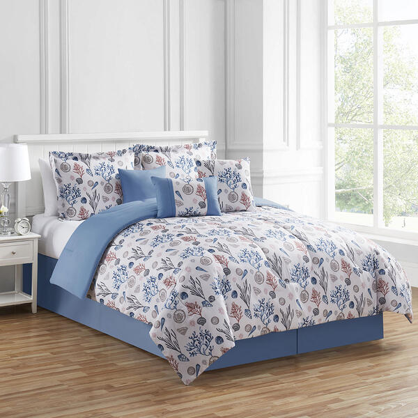 Ashley Cooper&#40;tm&#41; 7pc. Seashells Comforter Set - image 