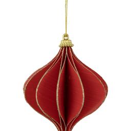 Northlight Seasonal Glittered Red Onion Christmas Ornament