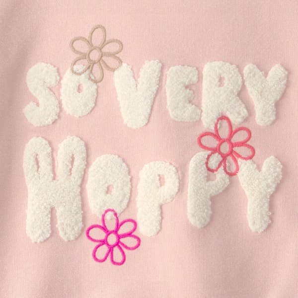 Toddler Girl Carter''s® So Very Hoppy Crewneck & Skirt Set