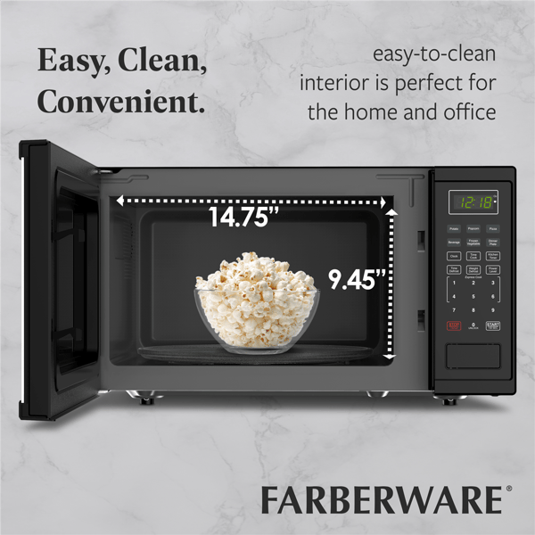 Farberware® 1.1 cu. ft. 1000-Watt Digital Microwave Oven