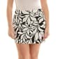 Womens Zac & Rachel Pull On Leaf Millennium Stencil Skort - image 1
