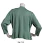 Womens 89th & Madison 3/4 Sleeve Solid Cropped Cardigan - image 2