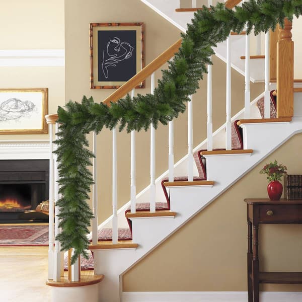 Puleo International 20ft. Spruce Garland