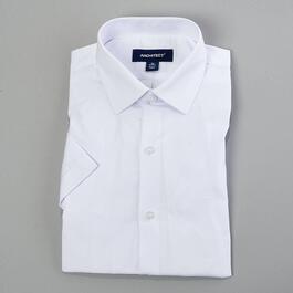 Mens Architect&#40;R&#41; Short Sleeve Regular Fit Dress Shirt - White