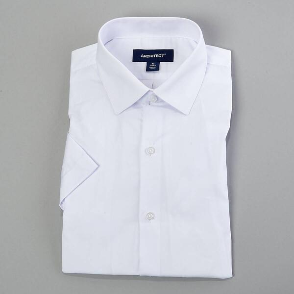 Mens Architect&#40;R&#41; Short Sleeve Regular Fit Dress Shirt - White - image 