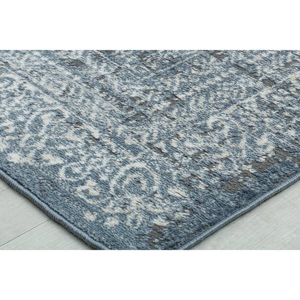 Rugs America&#8482; Milford Imperial Sky Transitional Vintage Area Rug