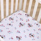Disney Minnie Mouse Floral Fitted Crib Sheet - image 4