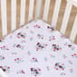 Disney Minnie Mouse Floral Fitted Crib Sheet - image 4
