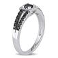 Diamond Classics&#8482; 10kt. White Gold 1/2ct. Black Diamond Ring - image 2