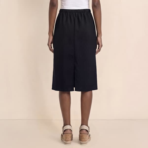 Womens Cece Pull On Long Placed Floral Midi Skirt