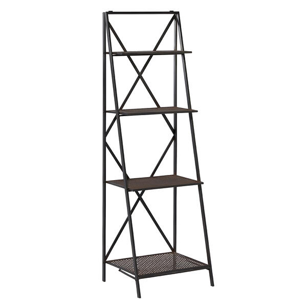 9th & Pike&#40;R&#41; 4-Tier Metal Textured Shelf - image 