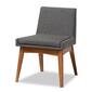 Baxton Studio Nexus Mid-Century Modern Fabric 5-Piece Dining Set - image 2