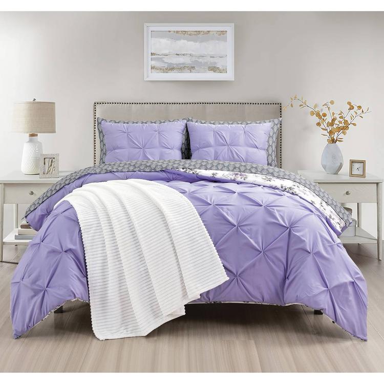 Leona 8pc. Reversible Comforter Set