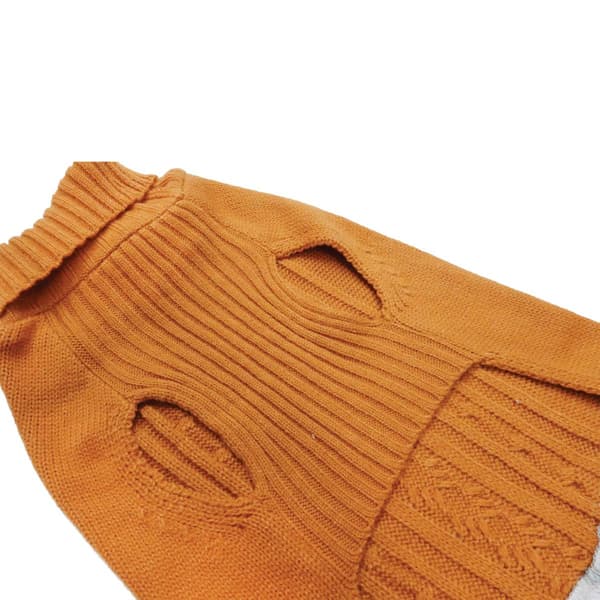 Best Furry Friends Harvest Plaid Pet Sweater Dress