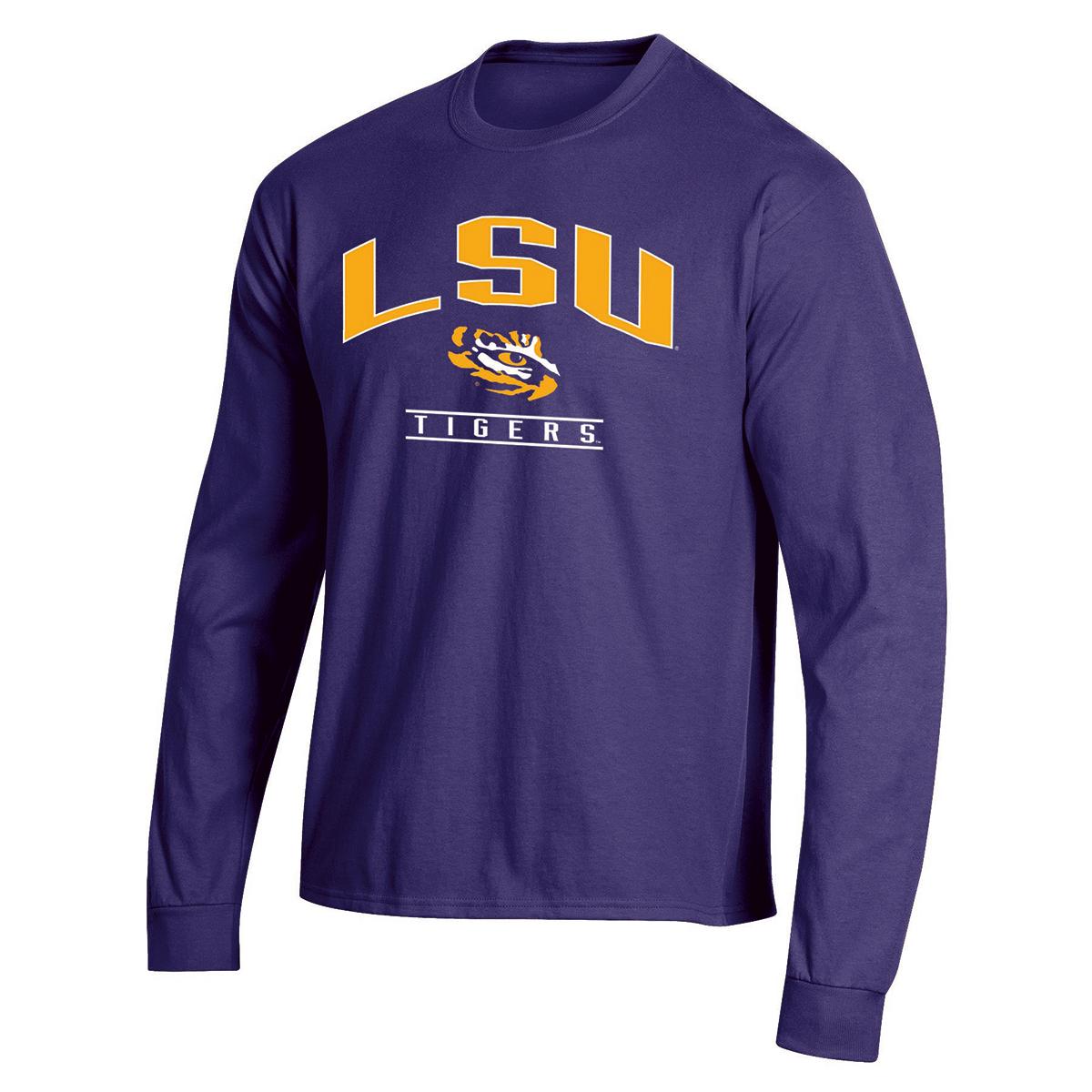 Mens Champion® Louisiana Long Sleeve Tee
