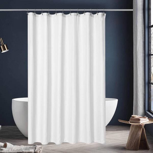 Awesome Home Recycled Polyester Fabric Shower Curtain Liner - image 