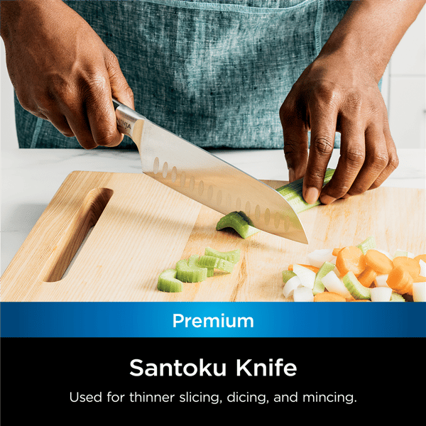 Ninja® Foodi Premium 2pc. Chef and Santoku Knife Set