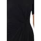 Womens MSK Short Sleeve Side Twist Solid Midi Dress - image 5