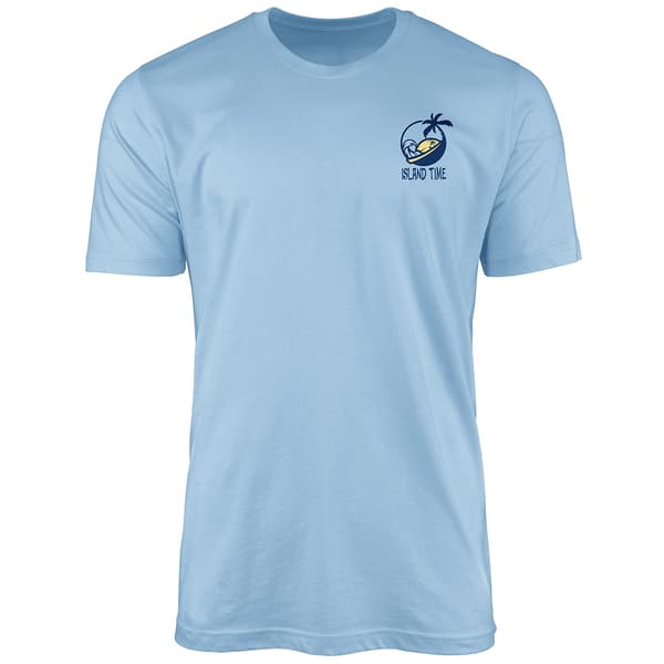 Mens On Island Time Short Sleeve Tee