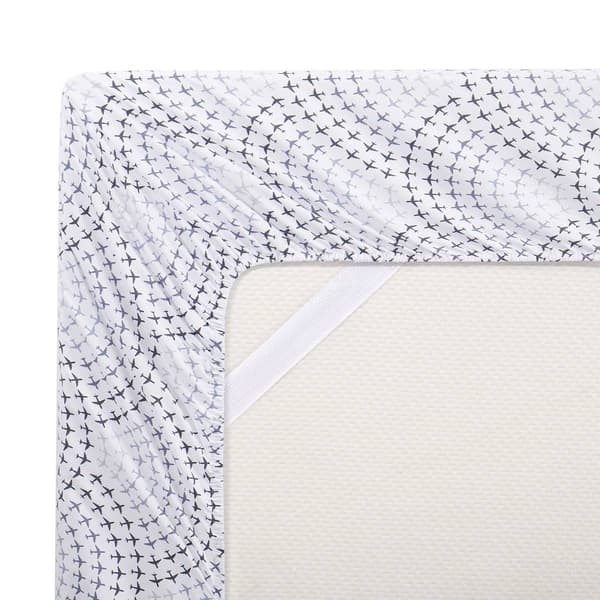 Sweet Home Collection Kids Fun & Colorful Airplanes Sheet Set