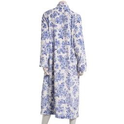 Womens Laura Ashley® Long Sleeve Robe with Inside Pockets