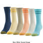 Womens Gold Toe&#174; 6pr. Ribbed Crew Socks - image 2