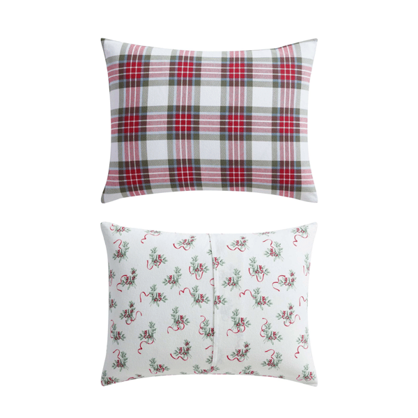 Martha Stewart Yuletide Spruce Plaid Comforter Set