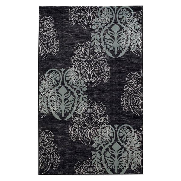 Linon Milan Collection Jacquard Accent Rug - 2x3 - image 