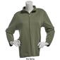 Petite Hasting & Smith Solid Quilted Zip Jacket - image 5