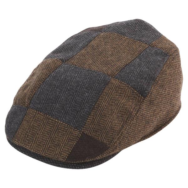 Mens DHC Wool Blend Patch Ivy Hat - image 