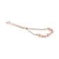 Haus of Brilliance Rose Gold Over Silver Twist Bolo Bracelet - image 3