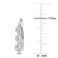 14kt Gold 1 3/4ctw. Lab Grown Diamond Earrings - image 2