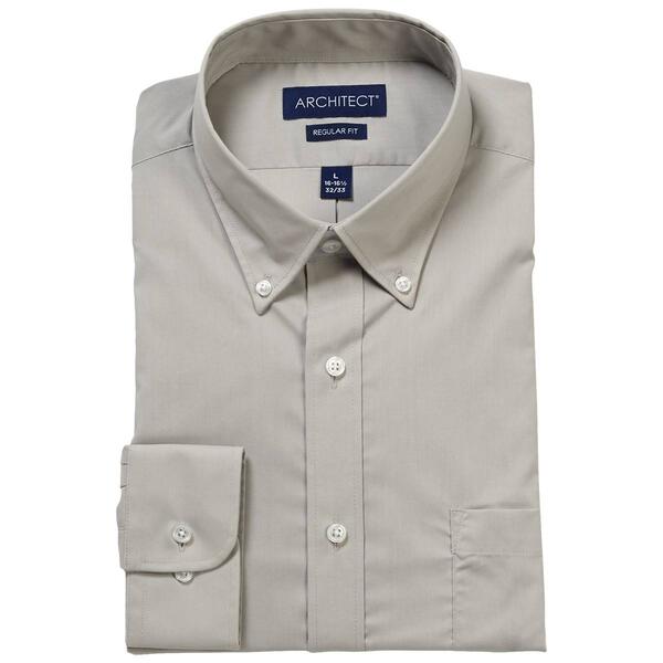 Mens Architect&#40;R&#41; Regular Fit Dress Shirt - Grey Dawn - image 