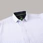 Mens Tom Baine Short Sleeve Slim Fit Anchor Dress Shirt - Blue - image 2